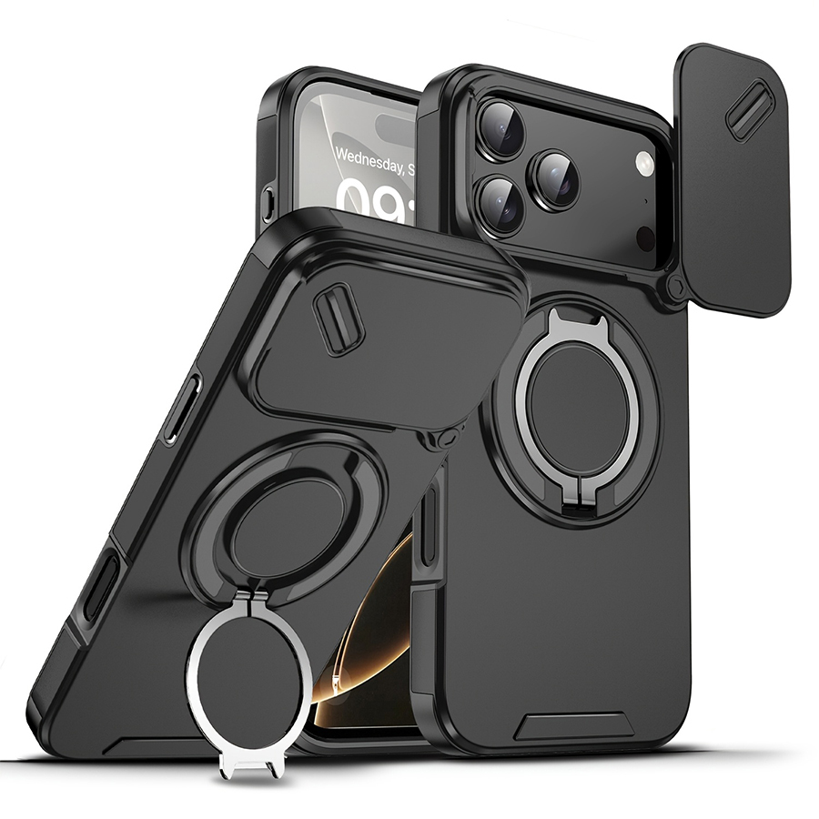 Heavy Duty 360 Full Body Protective Case - Casing Ponsel Magnetik Anti-Guncangan Heavy-Duty dengan