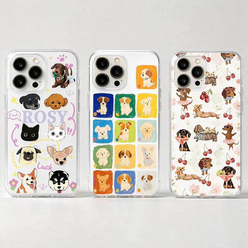 Phone Cases - Casing Telepon Bergambar Anjing Kartun yang