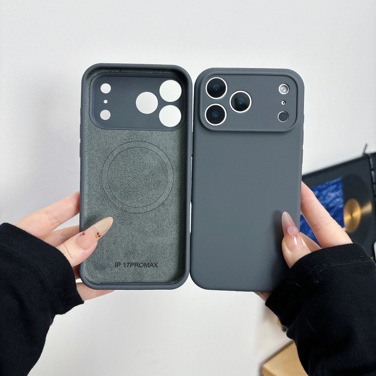 Liquid Silicone Magnetic Phone Case - Casing Magnetik Silikon Cair Mewah untuk