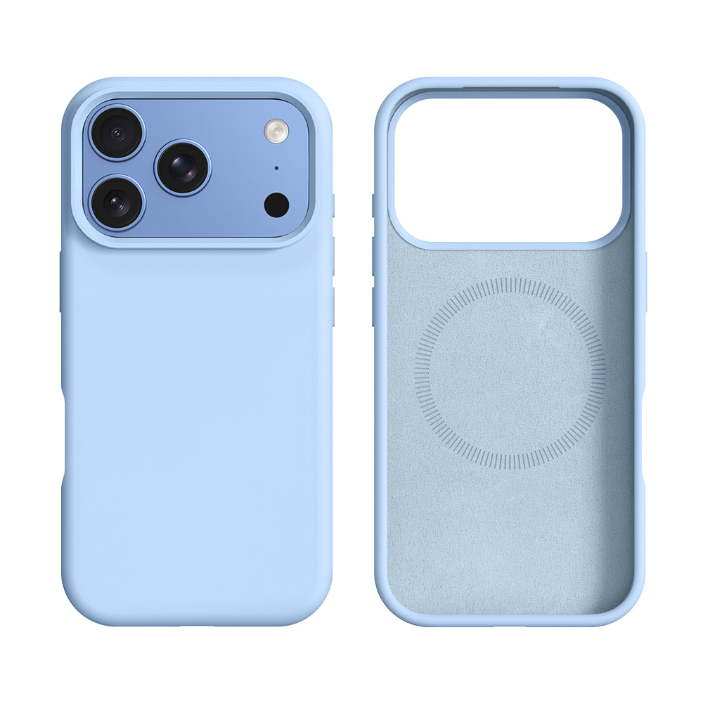 Liquid Silicone Magnetic Phone Case - Casing Ponsel Magnetik Silikon Cair Asli