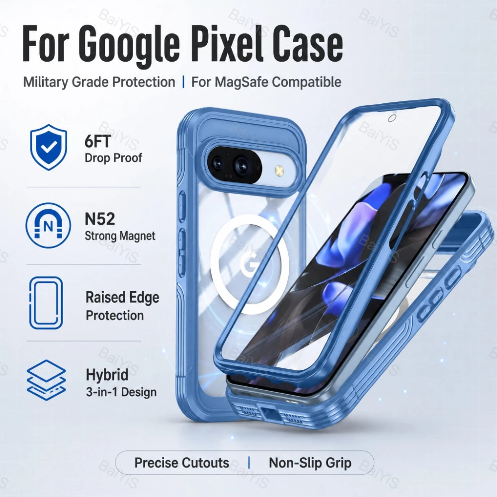 Screen Protectors - Casing Pelindung Layar Bawaan MagSafe dengan