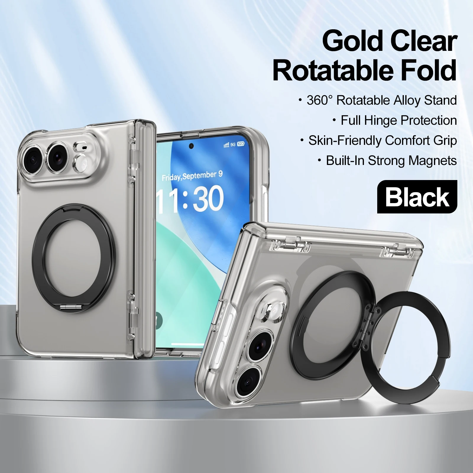 Screen Protectors - Casing Ponsel Magnetik dengan Dudukan yang