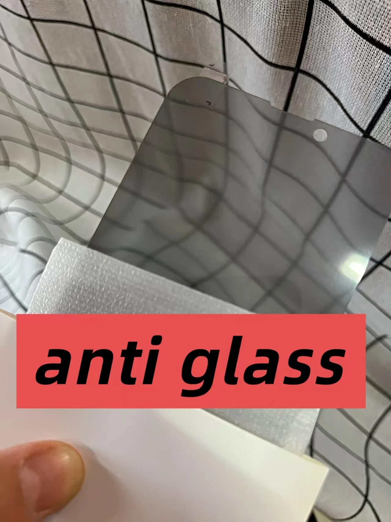 Anti Spy Privacy Glass Case - Pelindung layar kaca tempered anti-mata-mata untuk