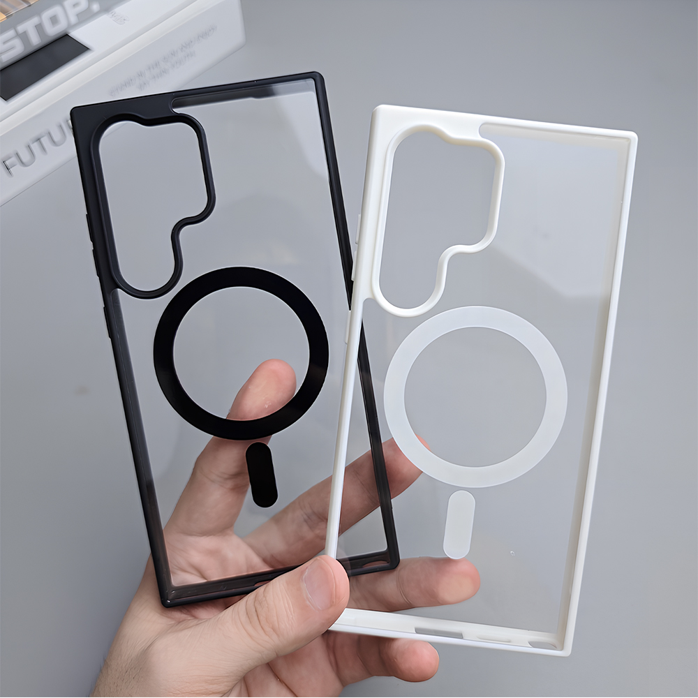 Casing Ponsel Akrilik Bening M - Clear Shockproof Bumper Case ulasan dan harga