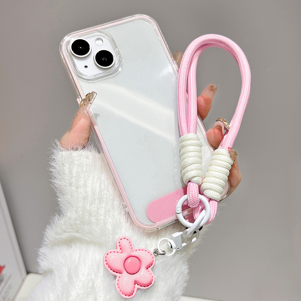 Casing Ponsel Mewah Warna Perm - Clear Shockproof Bumper Case ulasan dan harga