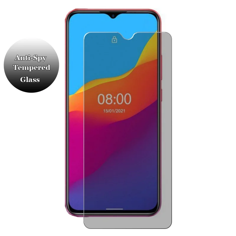 2 buah Pelindung Layar Kaca Te - Anti Spy Privacy Glass Case ulasan dan harga