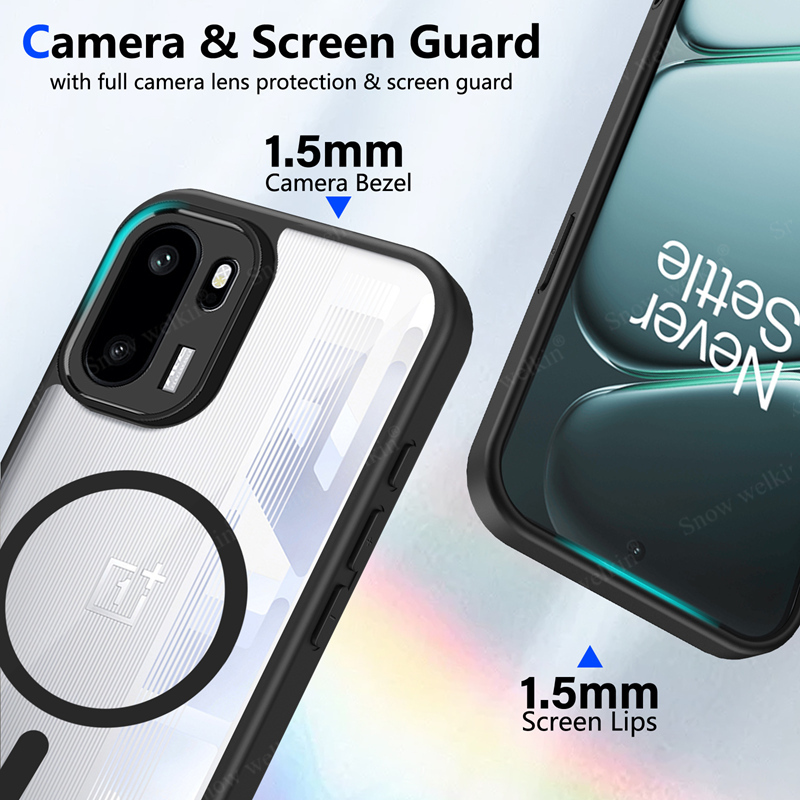 Casing Silikon Transparan Magn - Clear Shockproof Bumper Case ulasan dan harga