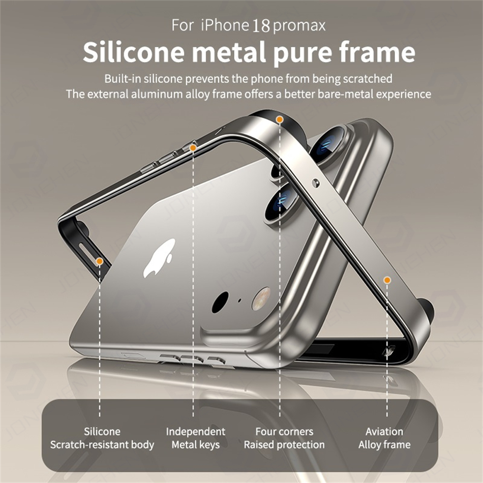 Casing Logam Aluminium dengan  - Metal Bumper Aluminum Frame Case ulasan dan harga
