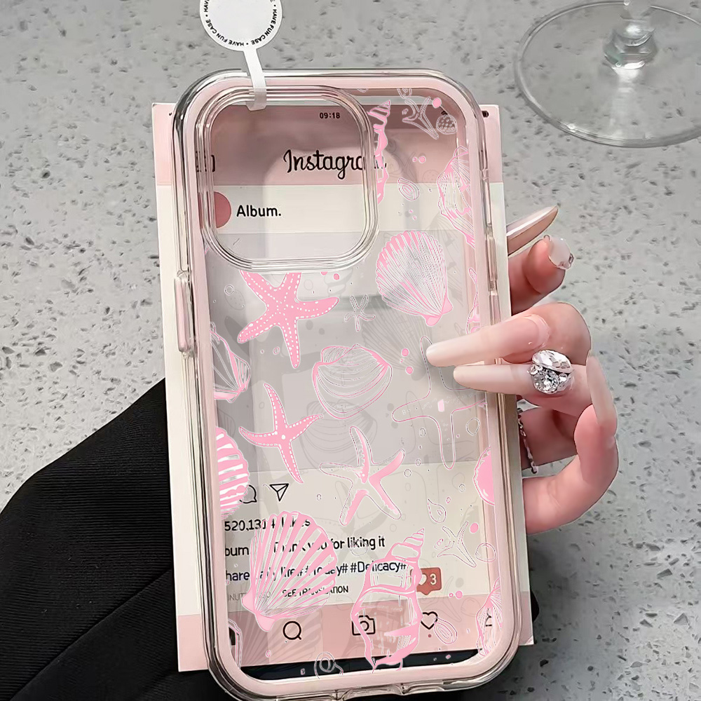 Casing HP Transparan Motif Ker - Clear Shockproof Bumper Case ulasan dan harga