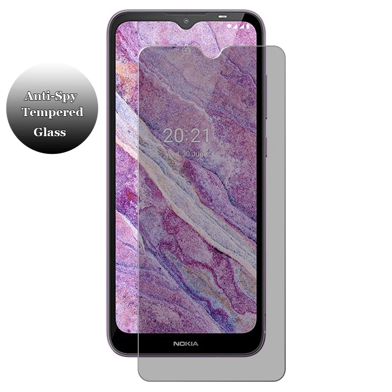 2 buah Pelindung Layar Kaca An - Anti Spy Privacy Glass Case ulasan dan harga