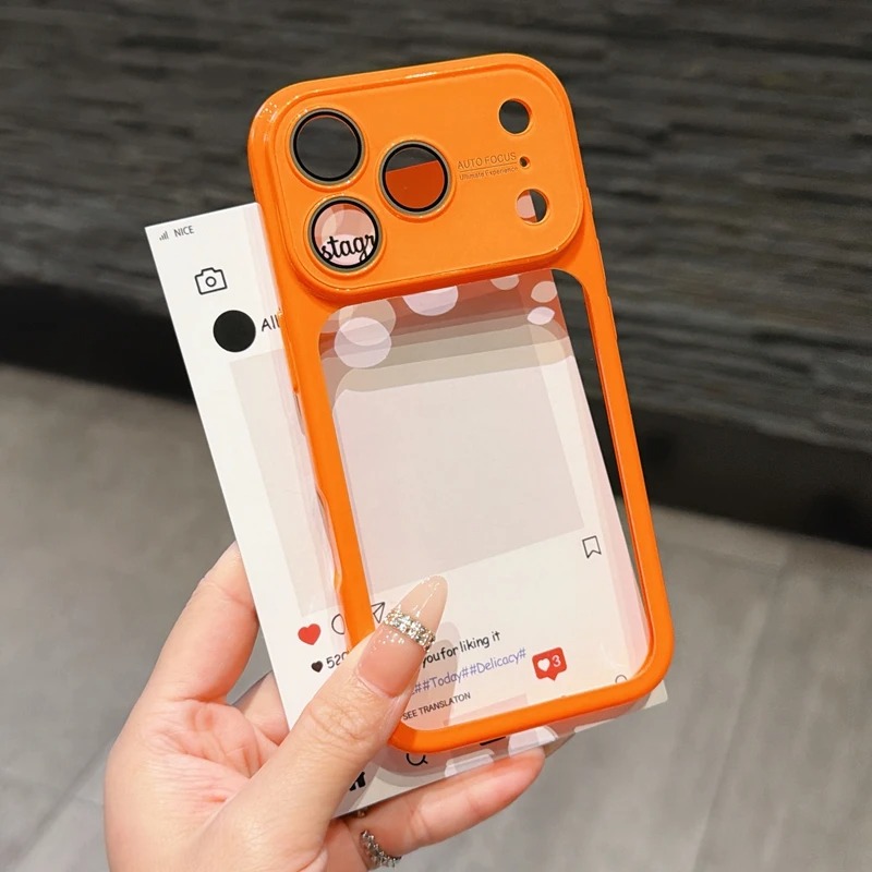 Casing Ponsel Akrilik Transpar - Clear Shockproof Bumper Case ulasan dan harga