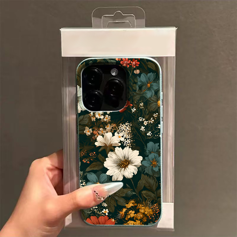 Casing Telepon Vintage dengan  - Vintage Floral Pattern Soft Case ulasan dan harga
