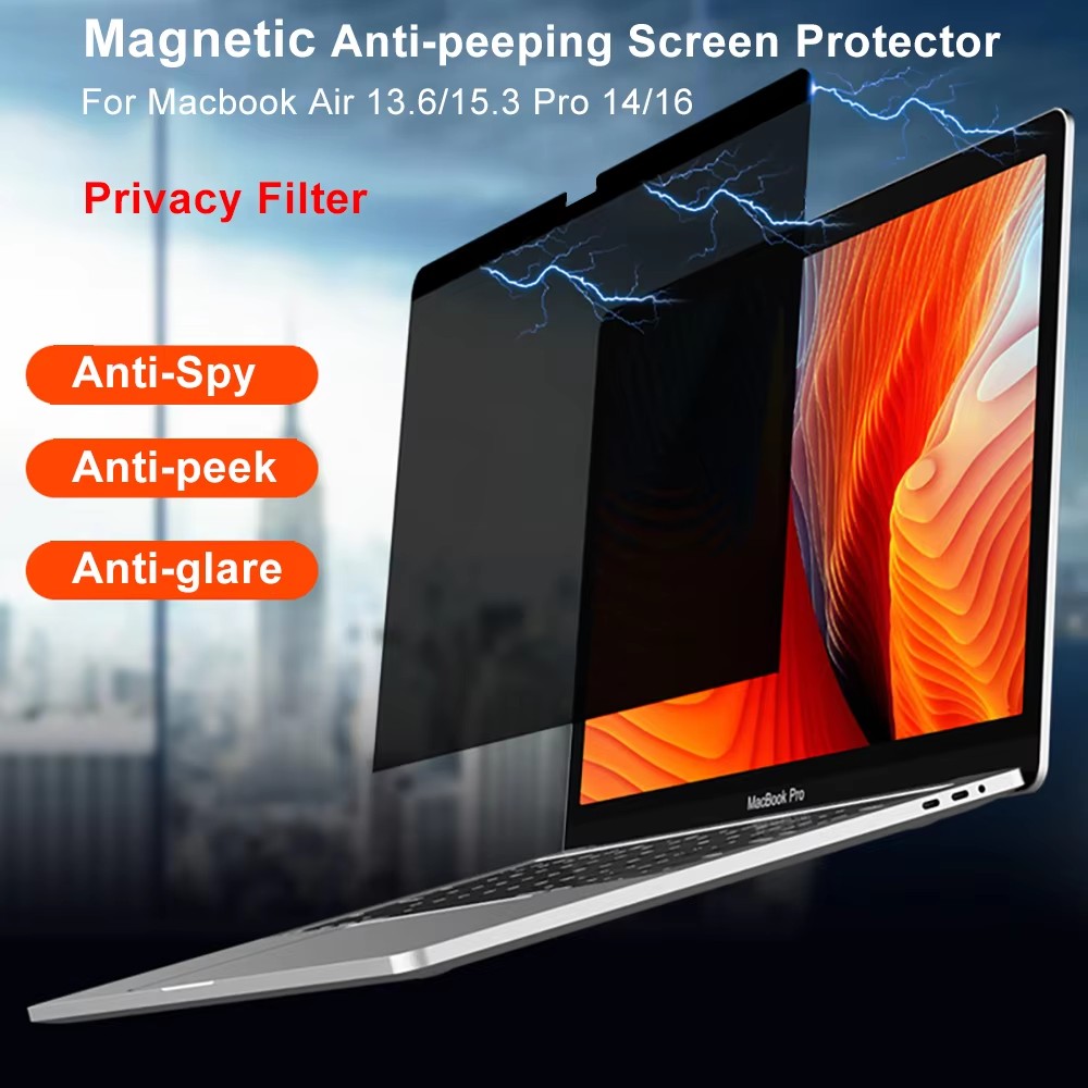 Pelindung Layar Privasi Magnet - Matte Anti Glare Screen Protector ulasan dan harga