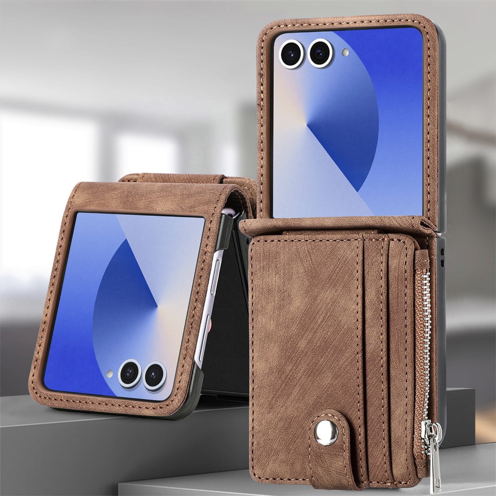 Casing Ponsel Dompet Tempat Ka - Leather Wallet Card Holder Phone Cover ulasan dan harga