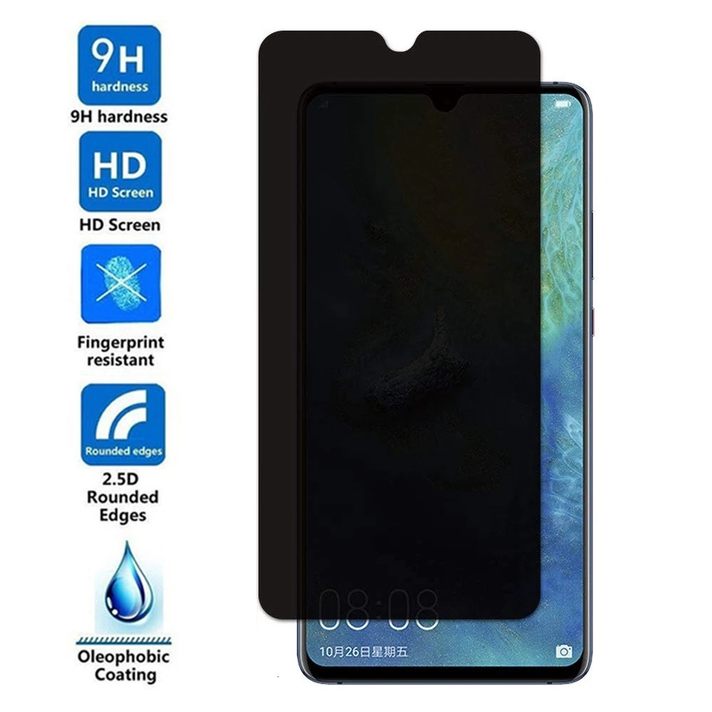 Pelindung layar kaca tempered  - Anti Spy Privacy Glass Case ulasan dan harga