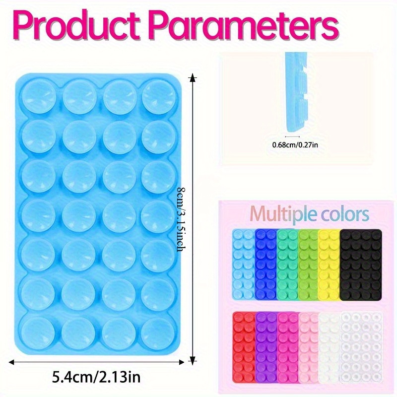 10Pcs Penyangga Ponsel Silikon - Phone Stands ulasan dan harga
