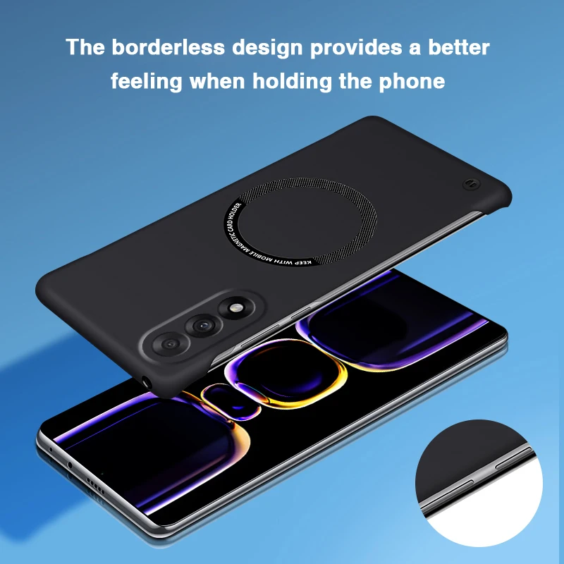 Casing Ponsel Keras Tanpa Bing - Ultra Thin Frameless Phone Cover ulasan dan harga