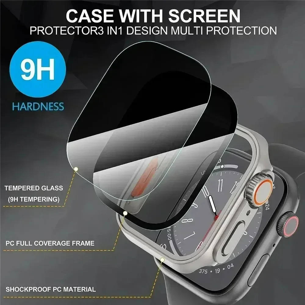 Casing untuk jam tangan apple  - Anti Spy Privacy Glass Case ulasan dan harga