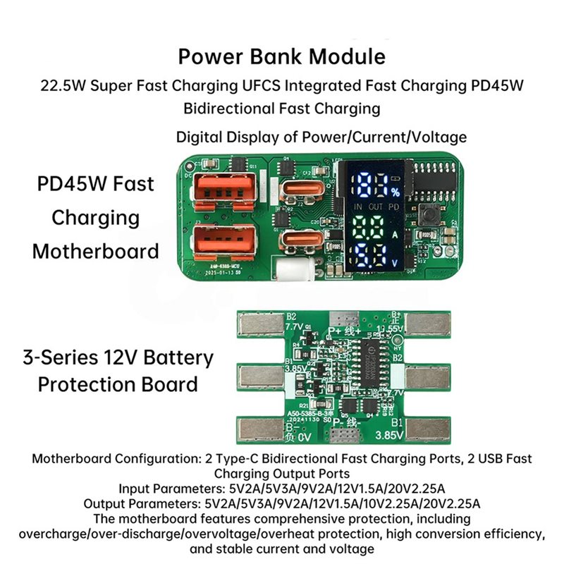 Modul Pengisian Daya ABKN-DIY  - Power Banks ulasan dan harga