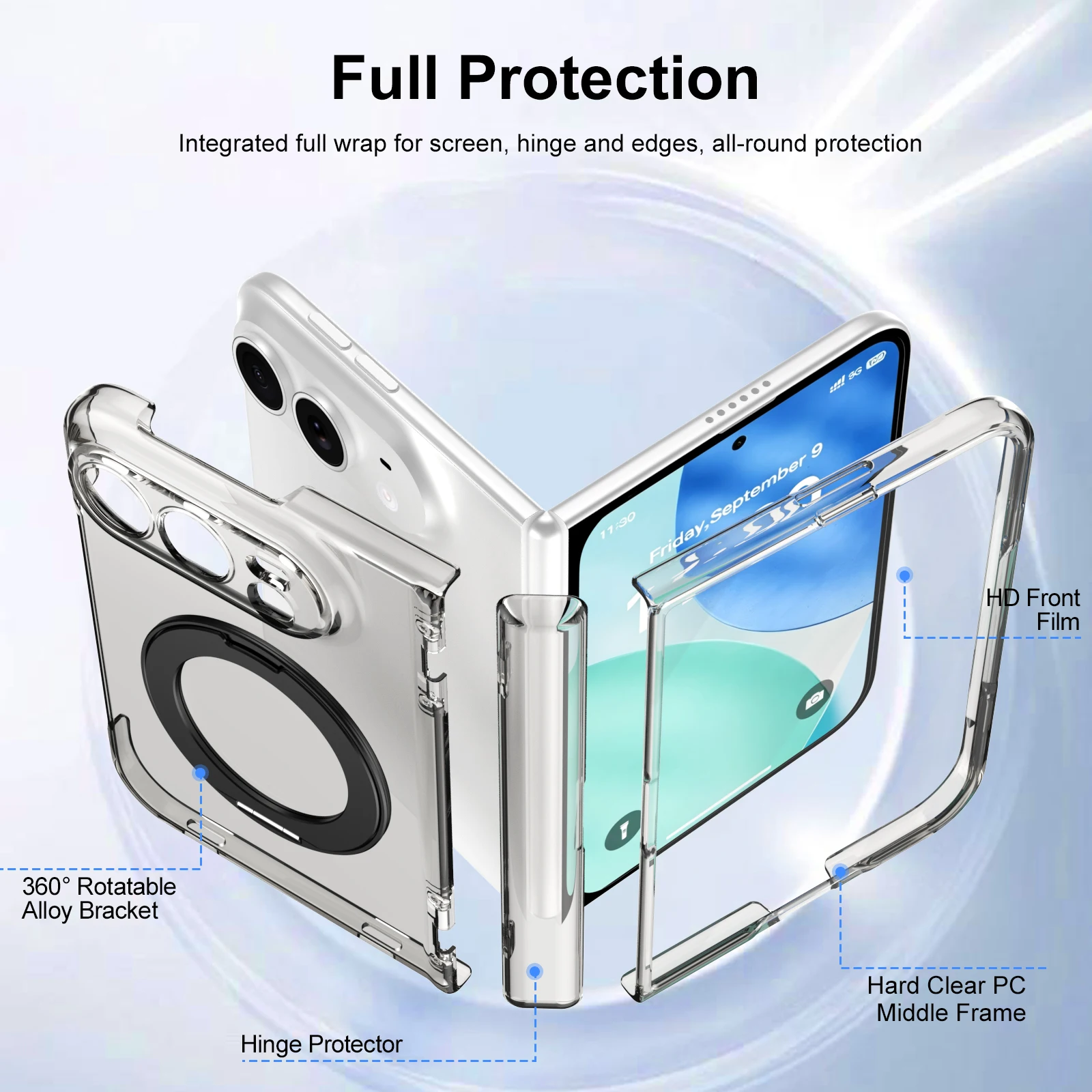 Casing Ponsel Magnetik dengan  - Screen Protectors ulasan dan harga