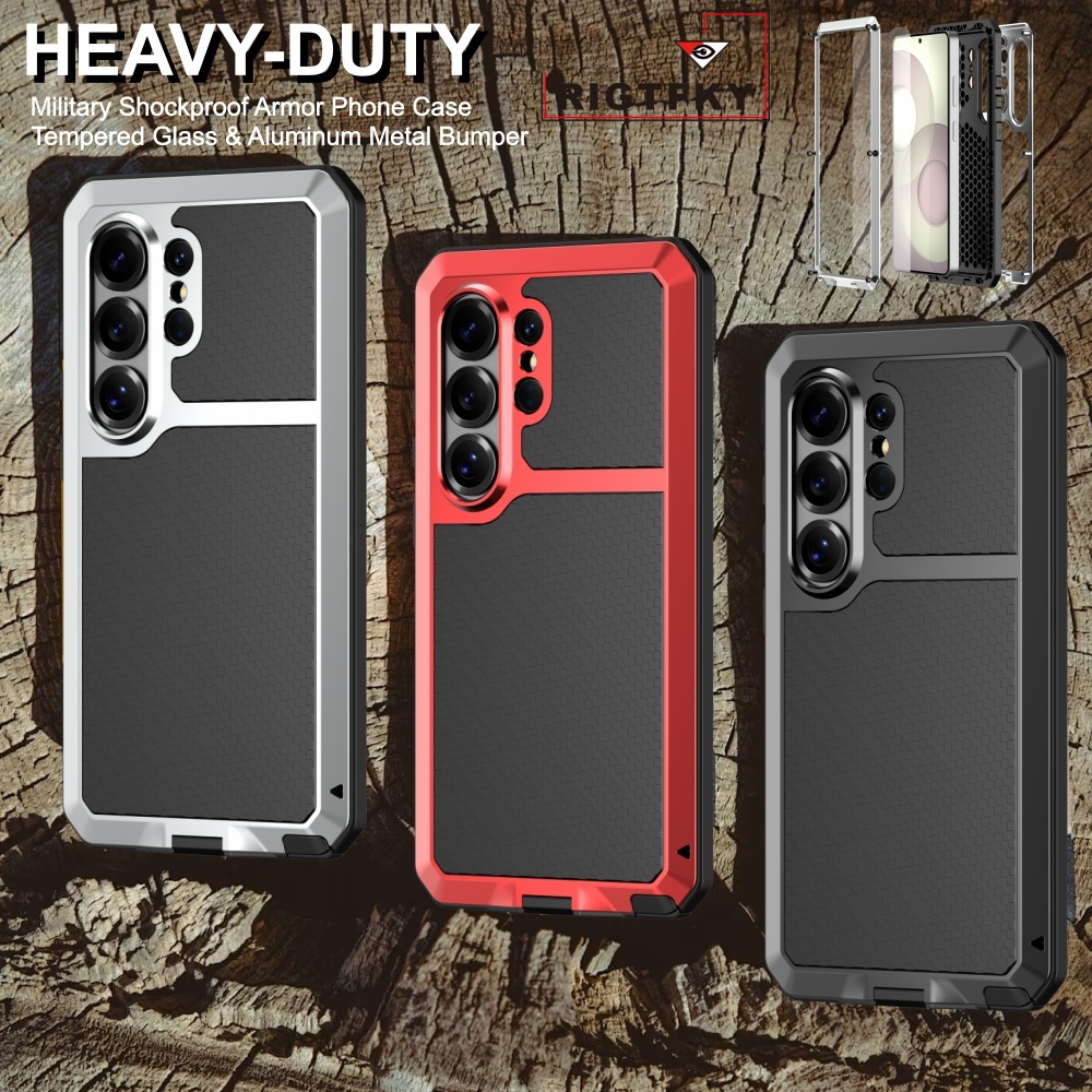Casing Untuk Samsung S26 Ultra - Heavy Duty 360 Full Body Protective Case ulasan dan harga
