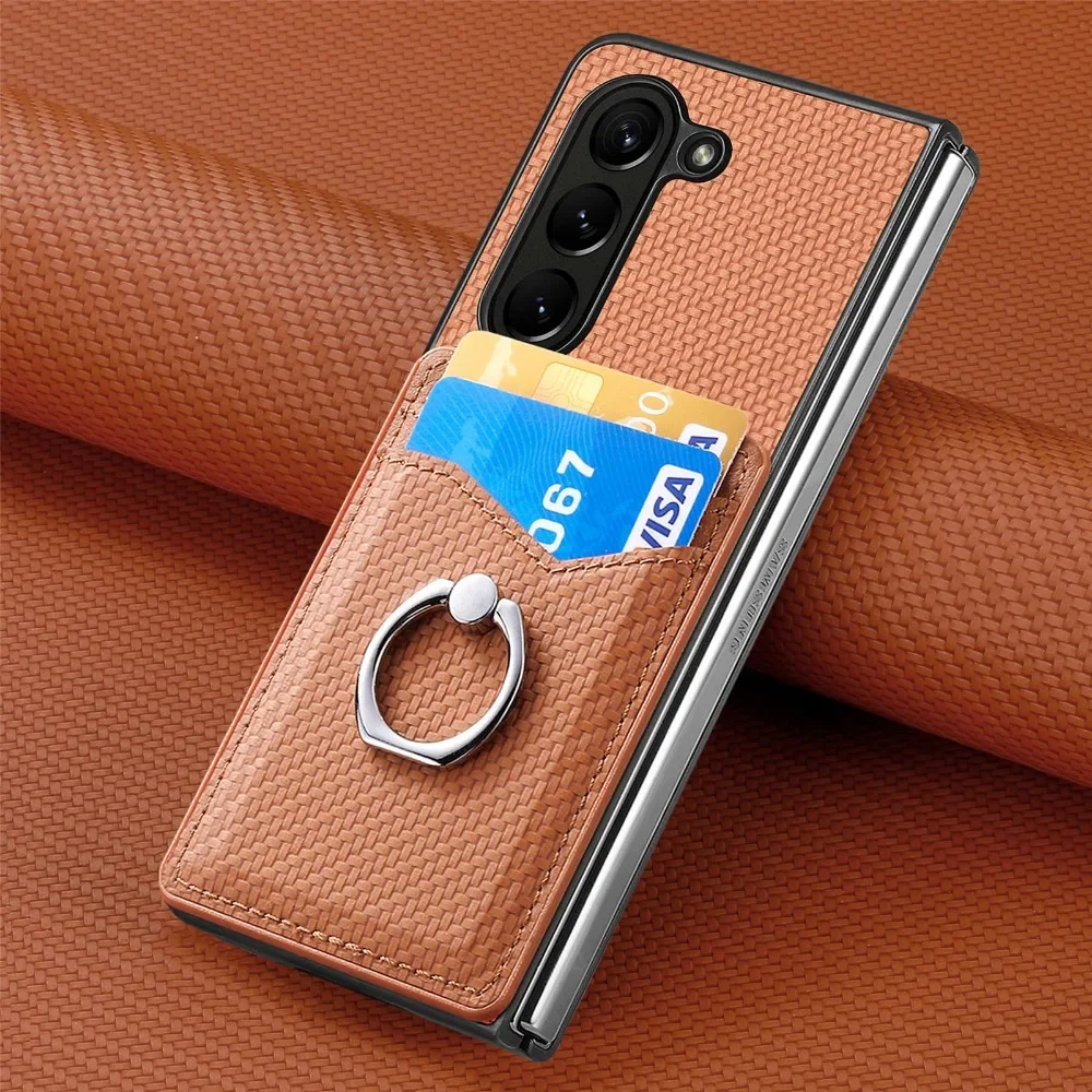 Casing Ponsel Dompet Kulit PU  - Leather Wallet Card Holder Phone Cover ulasan dan harga