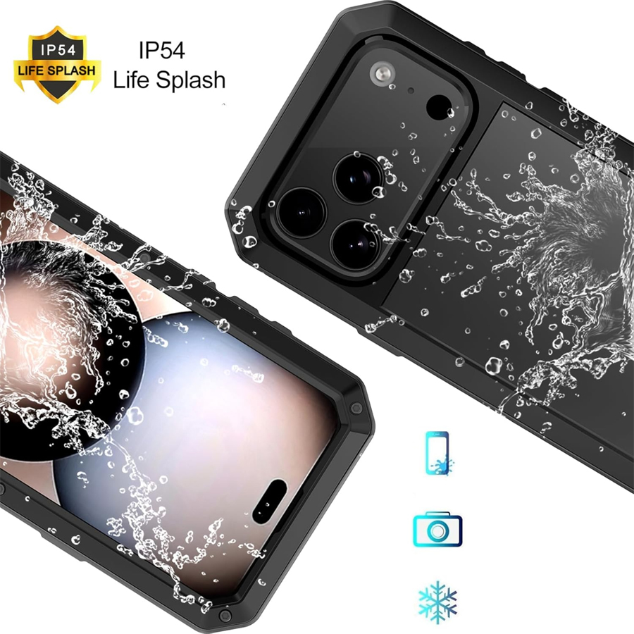 Casing Ponsel Pelindung Logam  - Heavy Duty 360 Full Body Protective Case ulasan dan harga